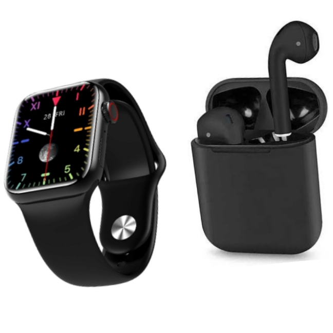 Watch 7 Ultra Plus  Akıllı Saat+İ12 Airpods Kulaklık Hediyeli Türkçe Menü Ios Ve Android